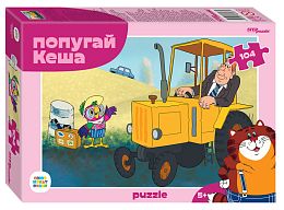 Пазл Step puzzle 104 деталей: Попугай Кеша