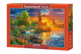 Пазл Castorland 1000 деталей: Вечерняя идиллия