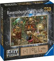 Пазл Ravensburger 759 деталей: Кухня ведьм (пазл-квест)
