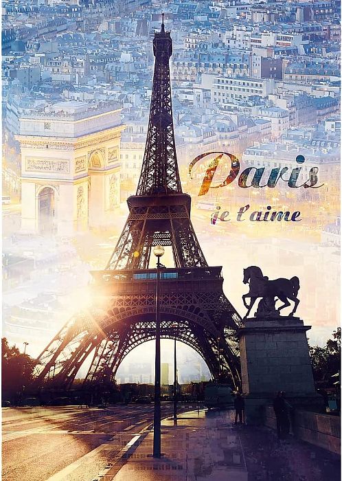 Пазл Trefl 1000 деталей: Париж на рассвете