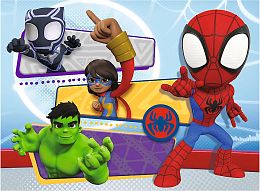 Пазл Trefl 30 деталей: Отважный Человек-паук