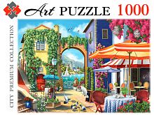 Пазл Artpuzzle 1000 деталей: Солнечный город у моря