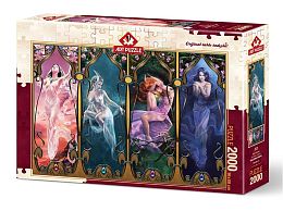 Пазл Art Puzzle 2000 деталей: Четыре драгоценности