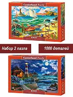 Набор Castorland 1000 деталей: Морское побережье, 2 шт