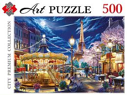 Пазл Artpuzzle 500 деталей: Ночные огни Парижа