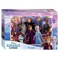 Пазл Step puzzle 60 деталей: Холодное сердце (Disney)