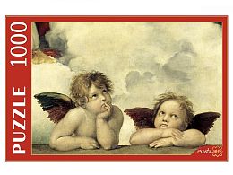 Пазл Рыжий Кот 1000 деталей: Рафаэль. Ангелы