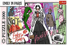 Пазл Trefl 1000 деталей: Эмили в Париже. Модные вдохновения