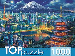 Пазл TOP Puzzle 1000 деталей: Ночной Токио