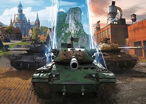Пазл Trefl 500 деталей: World of Tanks. Время действовать!
