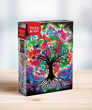 Пазл Yazz 1000 деталей: Красочное дерево