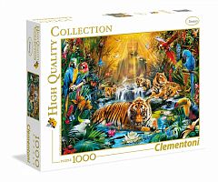 Пазл Clementoni 1000 деталей: Тигры