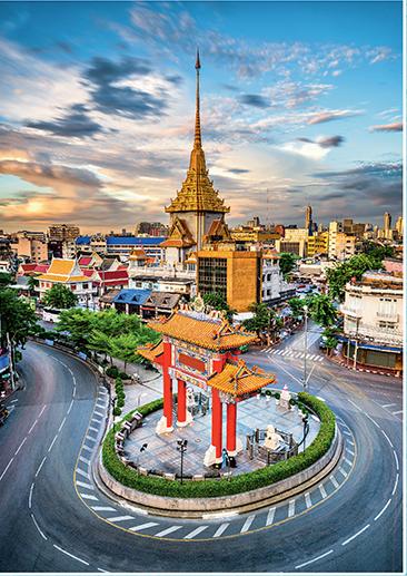 Пазл Степ 1000 деталей: Тайланд. Бангкок. Чайна-таун