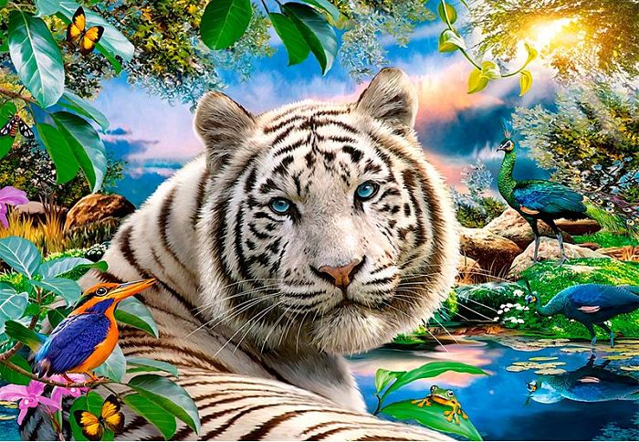 Пазл Castorland 1500 деталей: Тигр