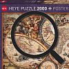 Пазл Heye 2000 деталей: Историческая карта