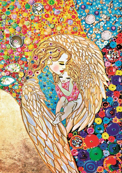 Пазл Magnolia 1000 деталей: Ангел и ребенок