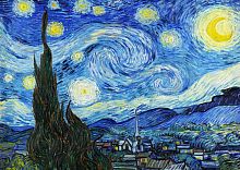Пазл Enjoy 1000 деталей: Винсент Ван Гог. Звездная ночь