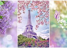 Пазл Trefl 1000 деталей: Весна в Париже. Романтика