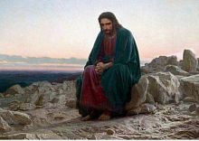 Пазл Стелла 1000 деталей: Крамской И.Н. Христос в пустыне