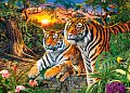 Раздел анонс: Пазл Castorland 180 деталей: Семья тигров (В-018482)