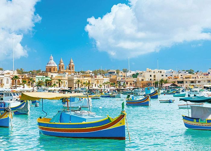 Пазл Ravensburger 1000 деталей: Средиземноморская Мальта