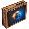 Пазл деревянный UNIDRAGON 250 деталей: Планета Земля