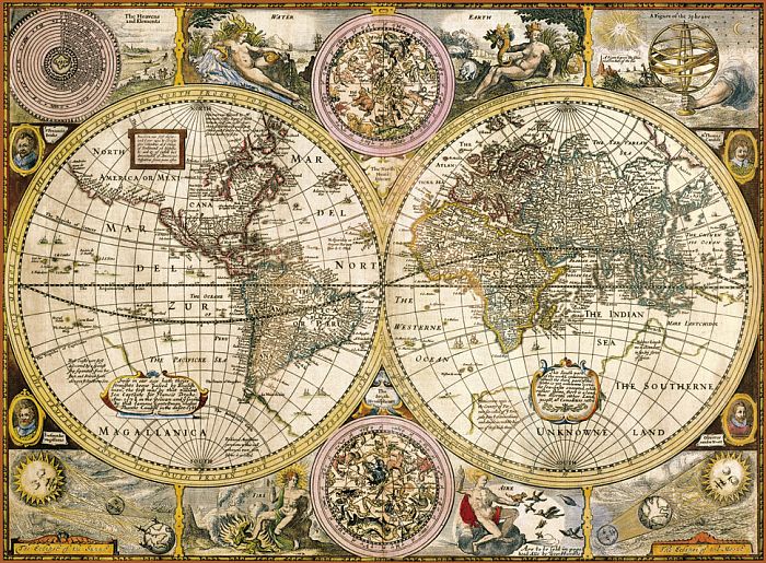 Пазл Clementoni 3000 деталей: Античная карта