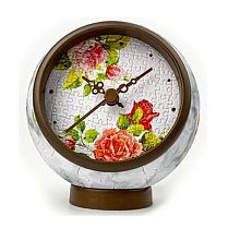 Пазл-часы Pintoo 145 деталей: Цветы и птицы