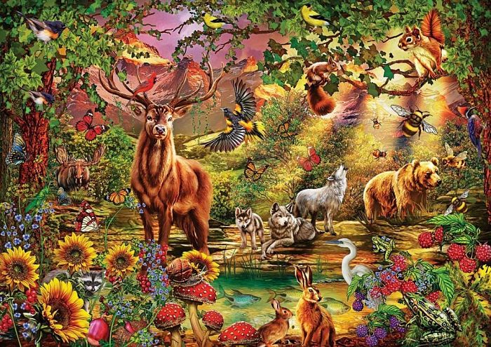 Пазл Art Puzzle 1000 деталей: Волшебный лес