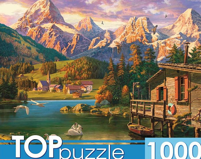 Пазл TOP Puzzle 1000 деталей: Доломитовые Альпы