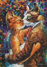 Пазл Art Puzzle 1000 деталей: Танец влюбленных кошек