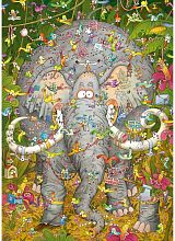 Пазл Heye 1000 деталей: Жизнь слона