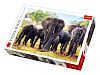 Пазл Trefl 1000 деталей: Африканские слоны