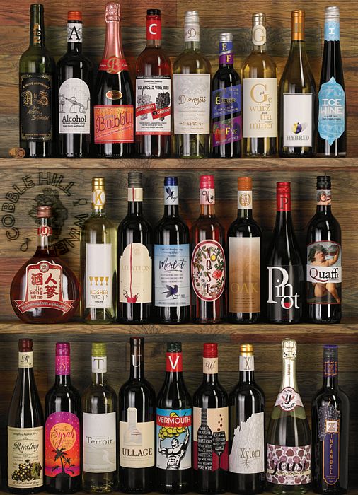 Пазл Cobble Hill 1000 деталей: Коллекция вина