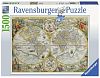 Пазл Ravensburger 1500 деталей: Историческая карта