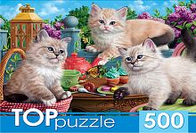 Пазл TOP Puzzle 500 деталей: Невские маскарадные котята