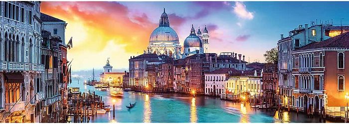 Пазл панорама Trefl 1000 деталей: Гранд-канал, Венеция