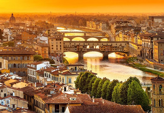 Пазл Castorland 1000 деталей: Мосты Флоренции
